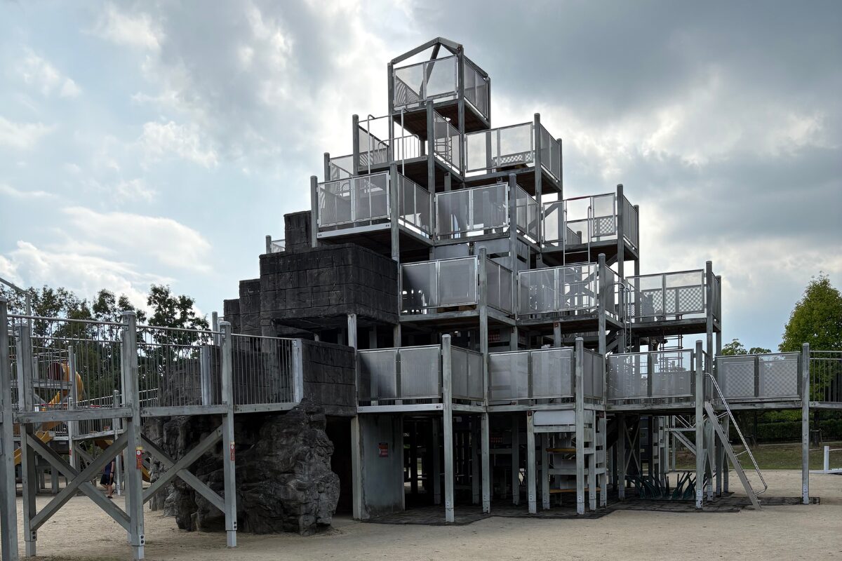 あすたむらんど徳島の大型アスレチック遊具