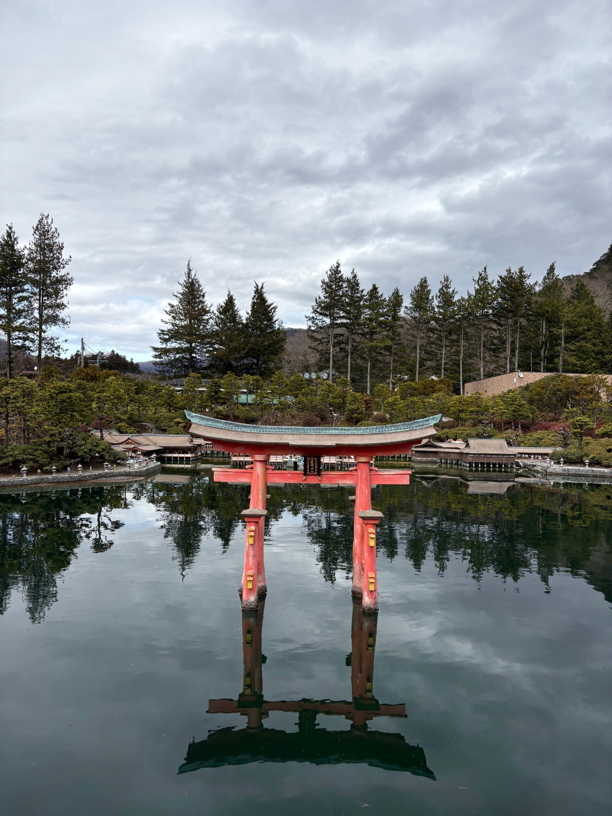 東武ワールドスクウェアの厳島神社ミニチュア