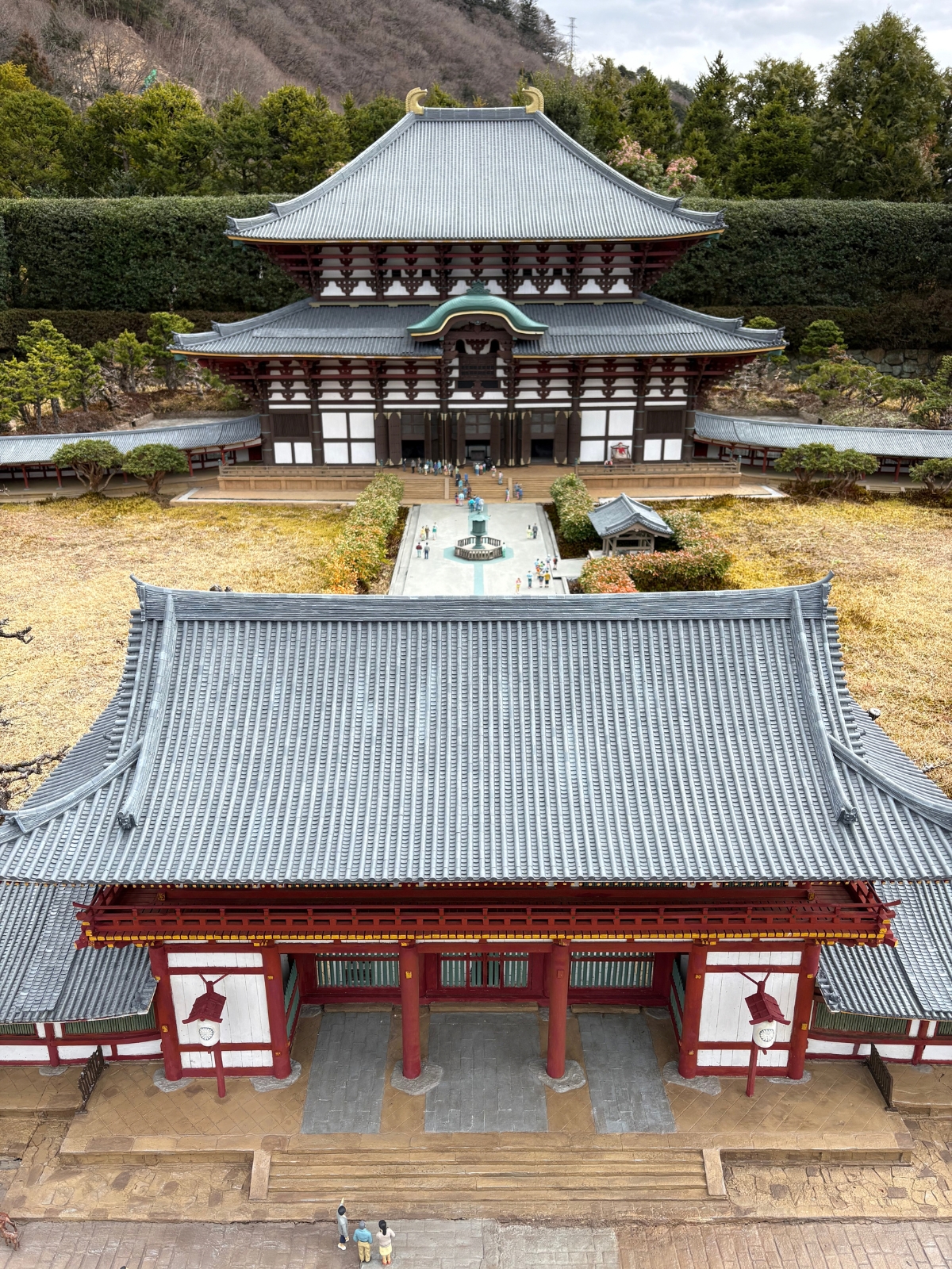 東武ワールドスクウェアの東大寺ミニチュア